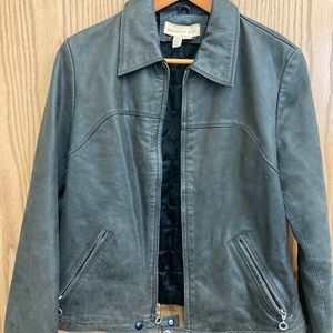 Vintage Moto Leather Jacket Medium (fits S/M)